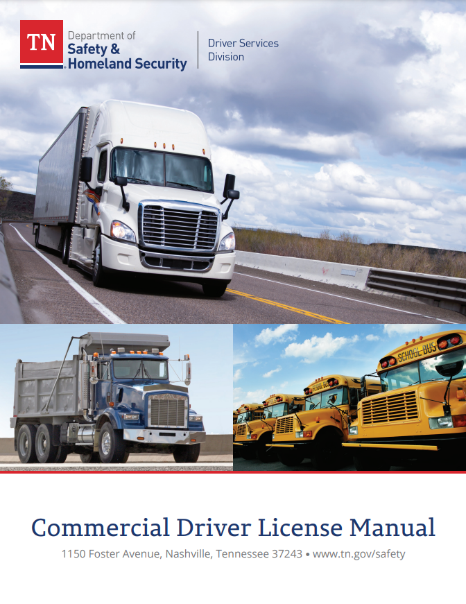 Tennessee CDL Handbook